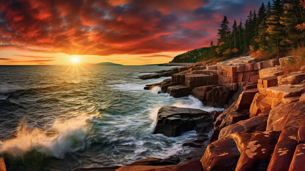 Acadia National Park Coastal View
