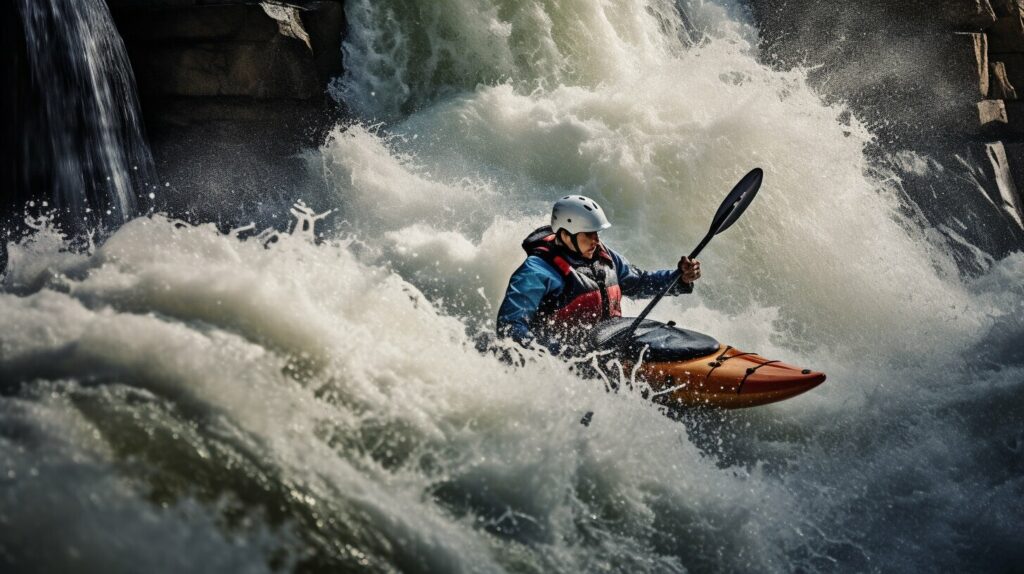 Advanced whitewater kayaking techniques
