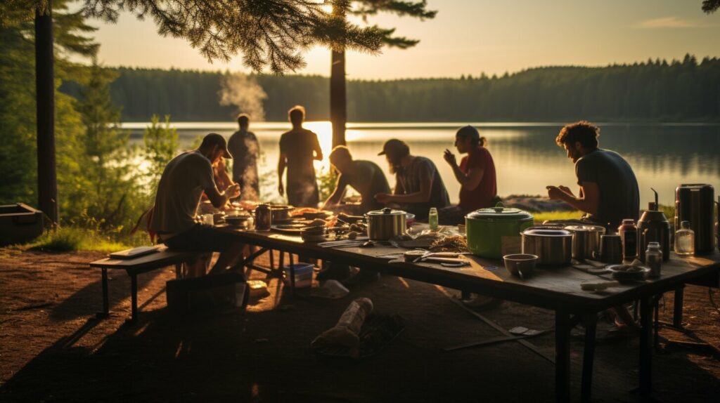 Camping meal planning tips