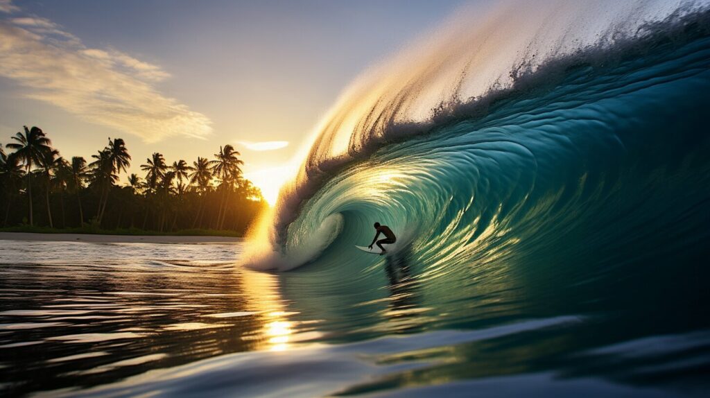 Cloudbreak Fiji big wave surfing