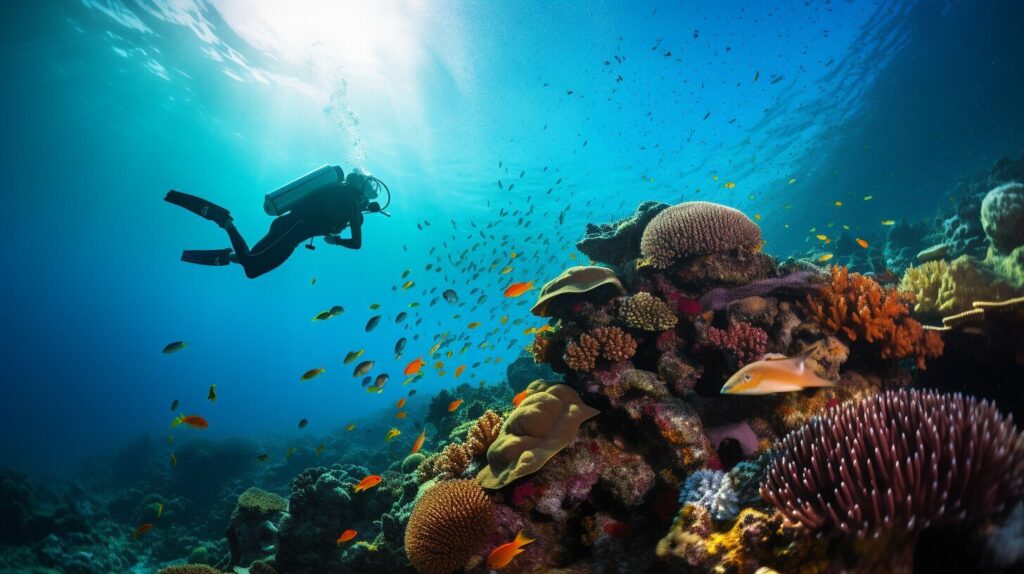 Fiji diving location