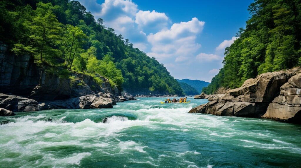 Gauley River in West Virginia