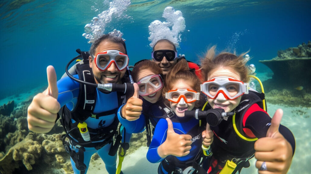 Scuba diving safety for children