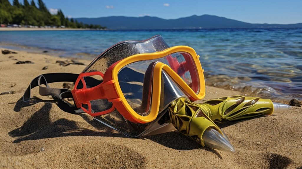 Snorkeling equipment for beginners