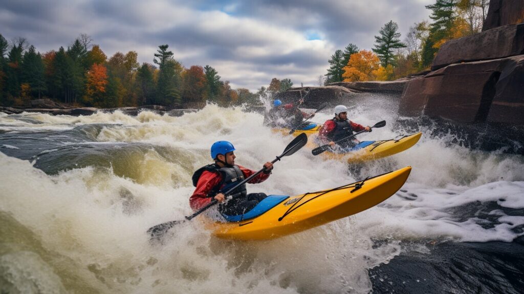 Whitewater Kayaking Competition