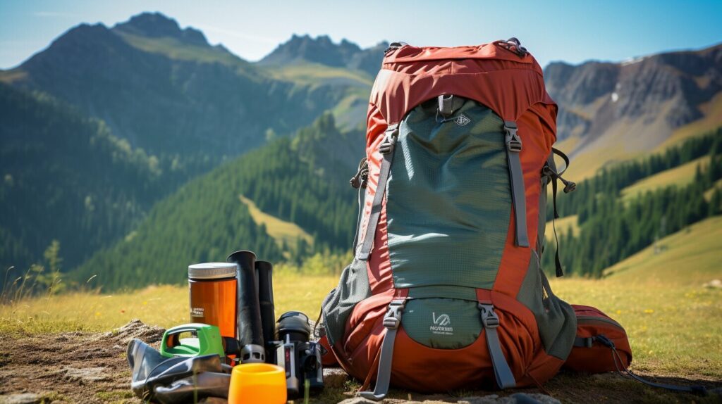 camping equipment for hikers along hiking trails