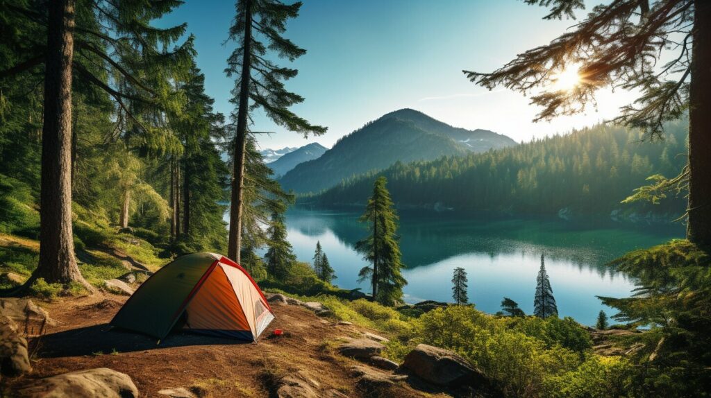 camping options along hiking trails