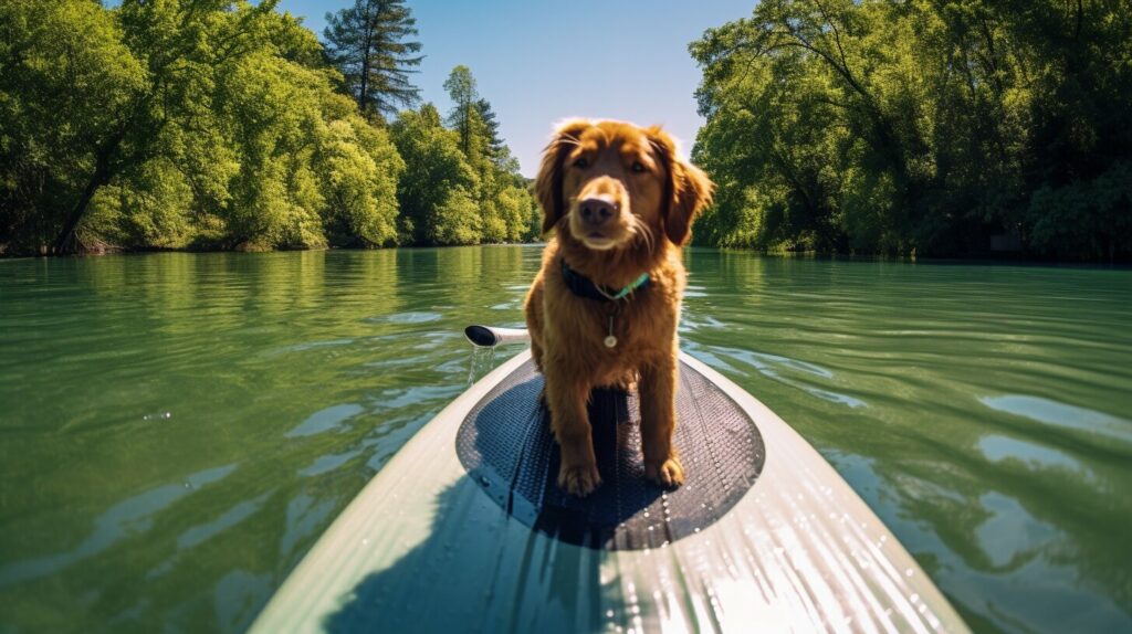 dog-friendly paddleboarding