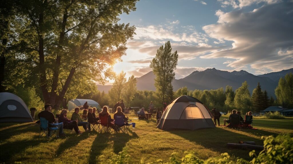 economical camping options