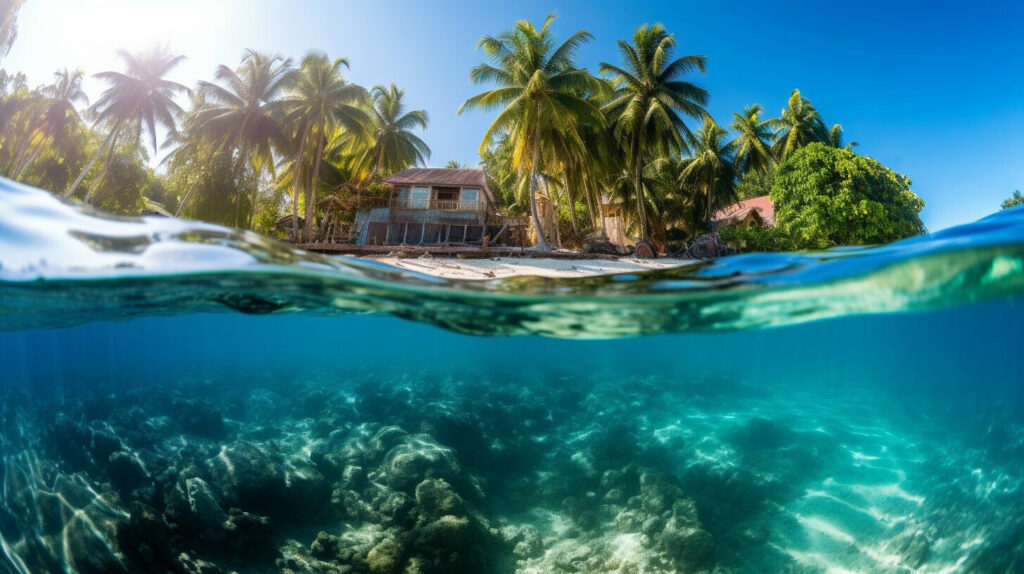 family-friendly beach resort with scuba diving