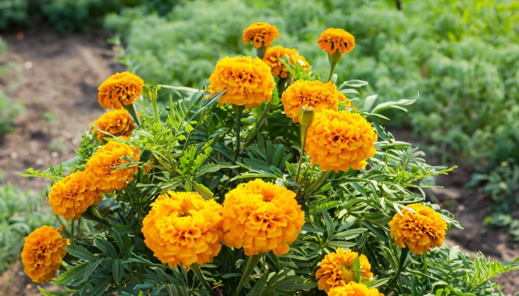 natural mosquito repellent marigold plants