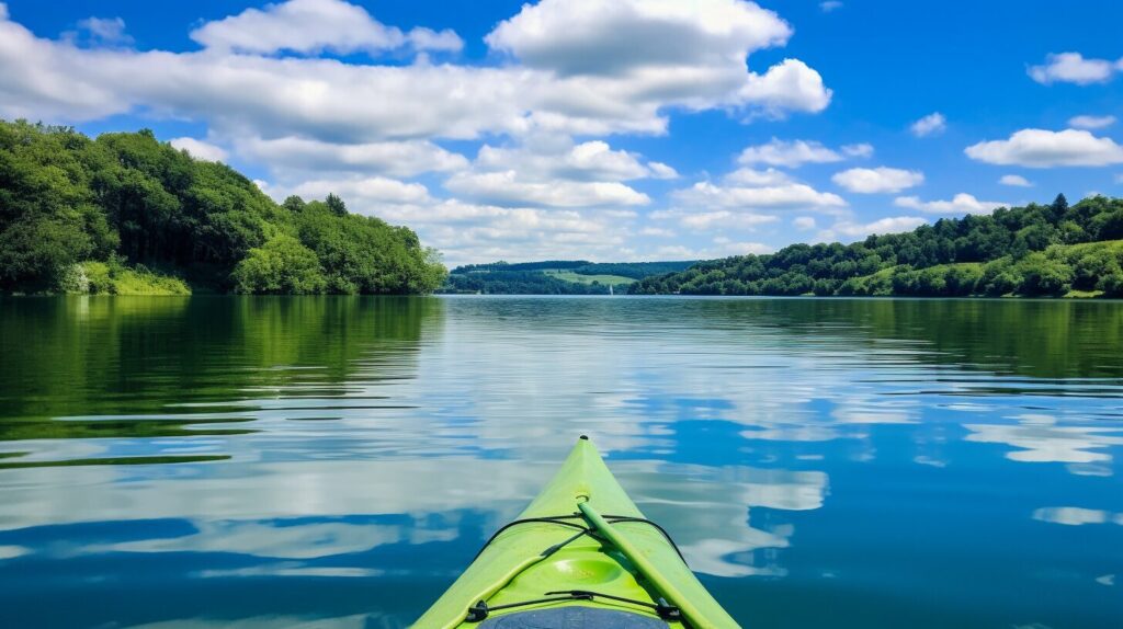 paddle-friendly lake