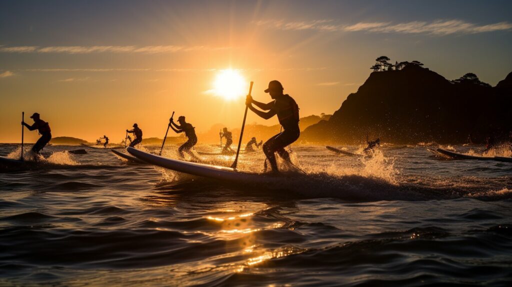 paddleboard racing