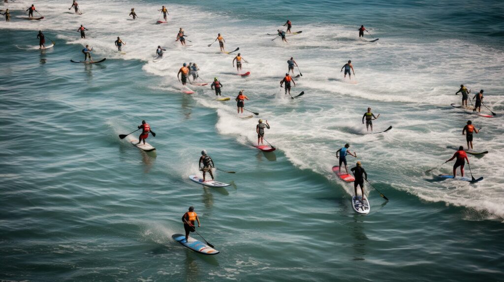 paddleboard racing