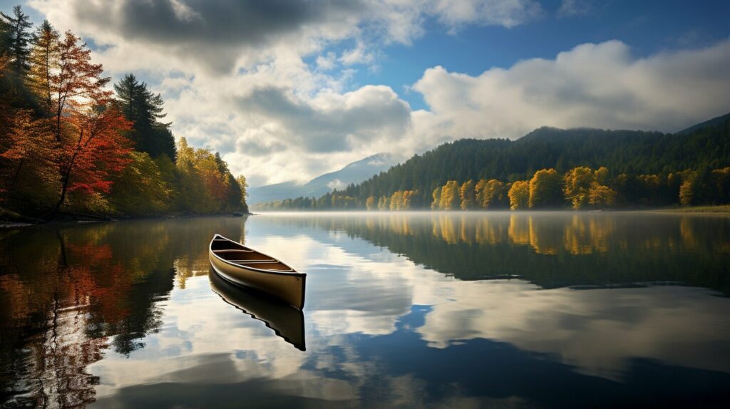 picturesque canoeing route