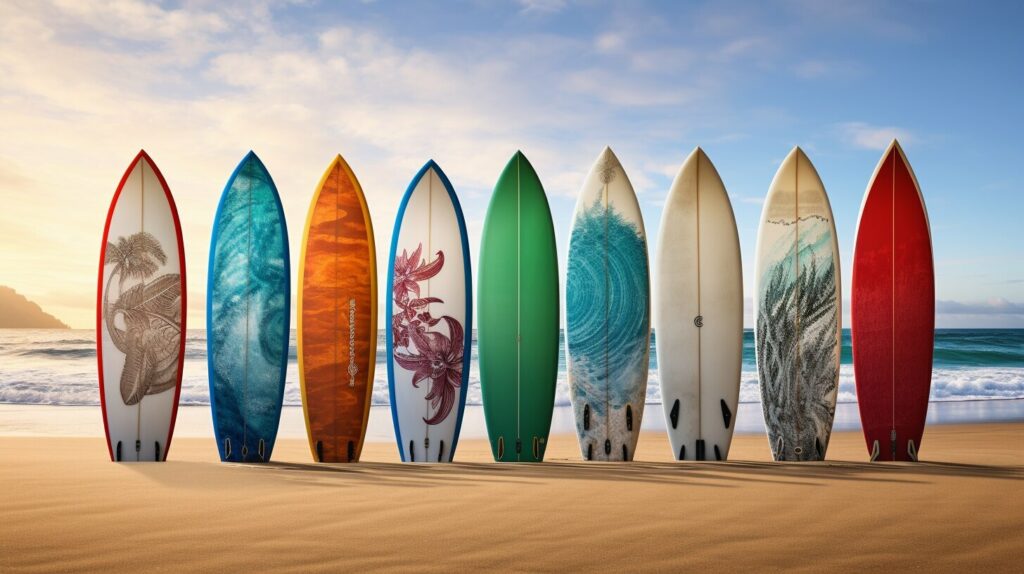 surfboard shapes