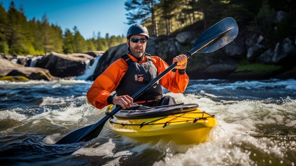 whitewater kayaking skills