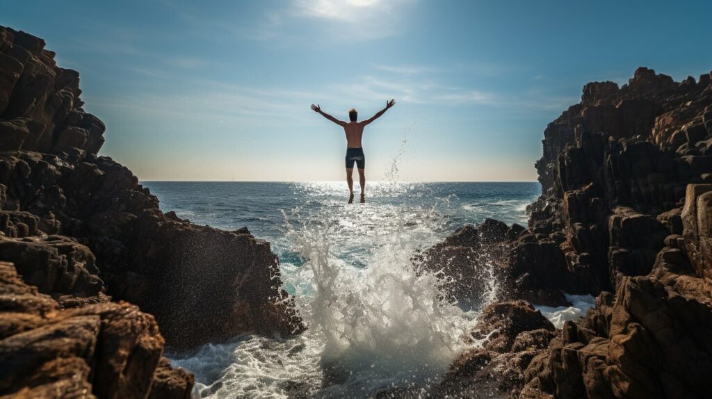 beginner's guide to cliff jumping