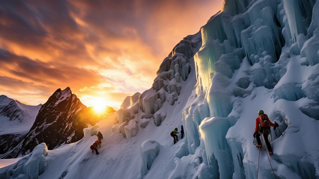 best ice climbing destinations in america