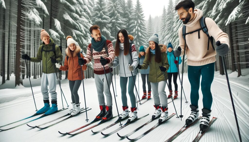 cross country skiing etiquette for beginners