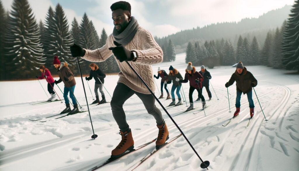 cross country skiing lessons for beginners