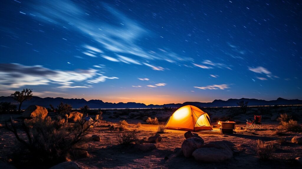 desert stargazing