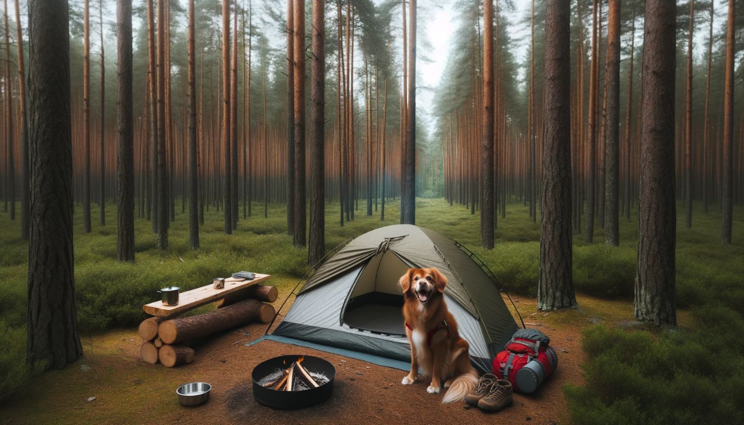 dog camping gear