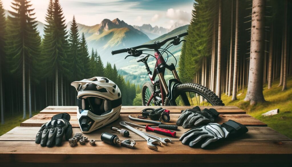 essential gear for beginner mountain bikers