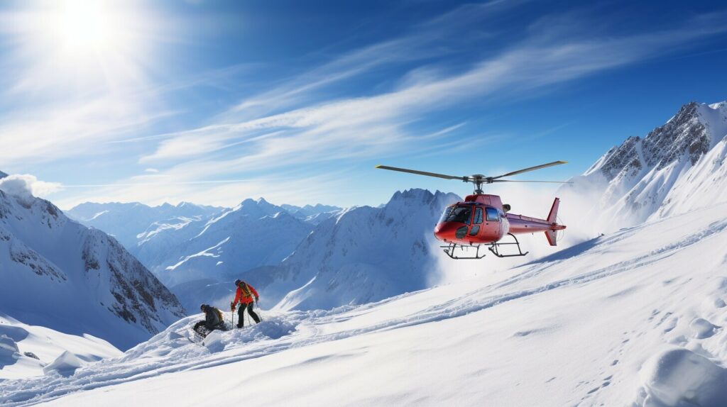 heli-skiing vacations, helicopter skiing