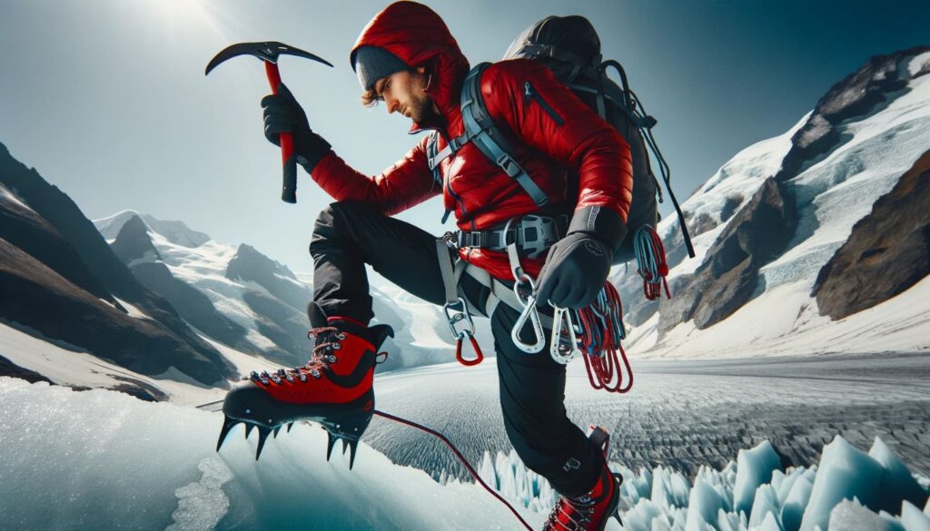 ice climbing gear