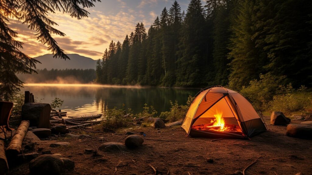 off the grid camping