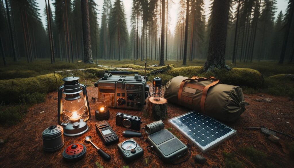 off the grid camping gear