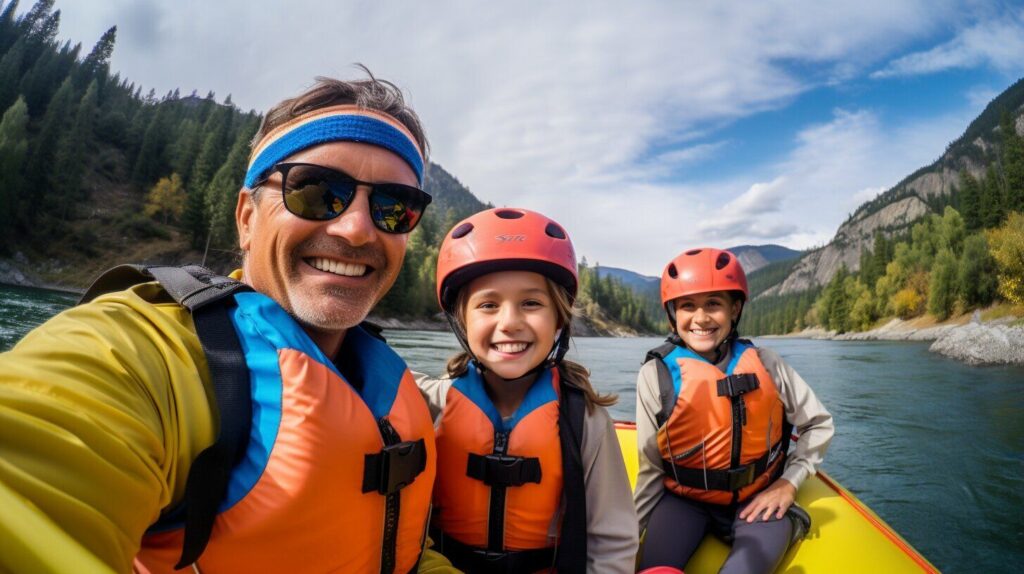 safe rafting for families