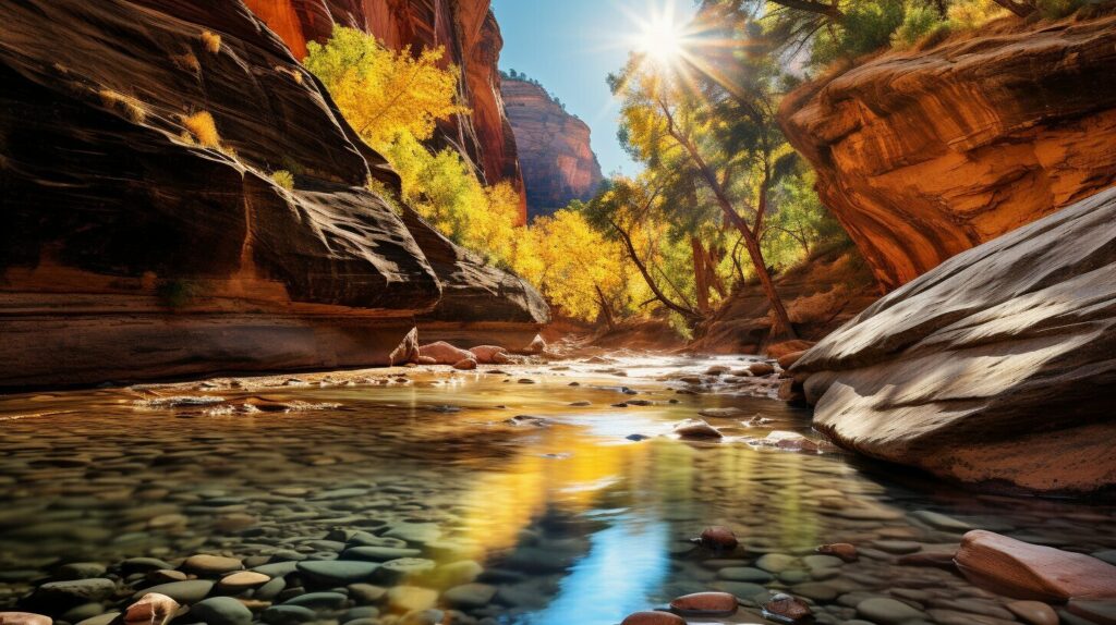 scenic views of Zion National Park