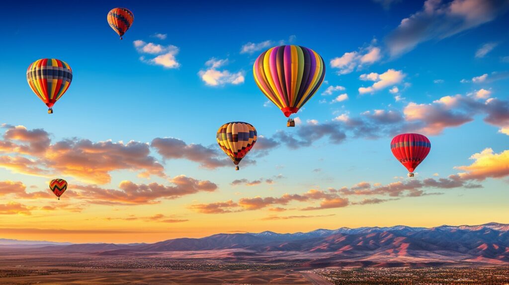 top hot air balloon sites in Albuquerque