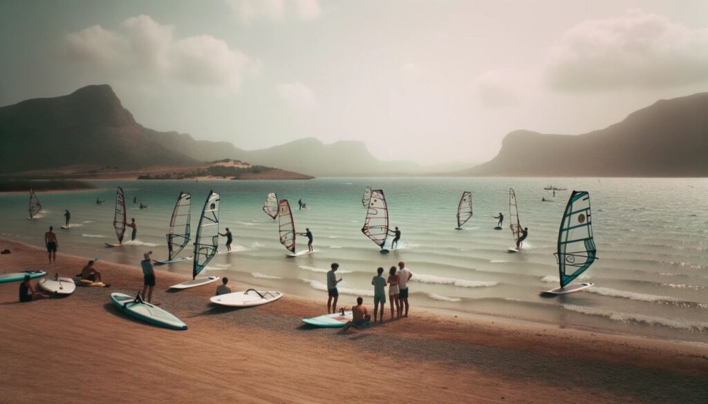 windsurfing lessons for beginners 1