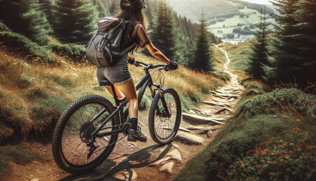 Beginner friendly mountain bike trail