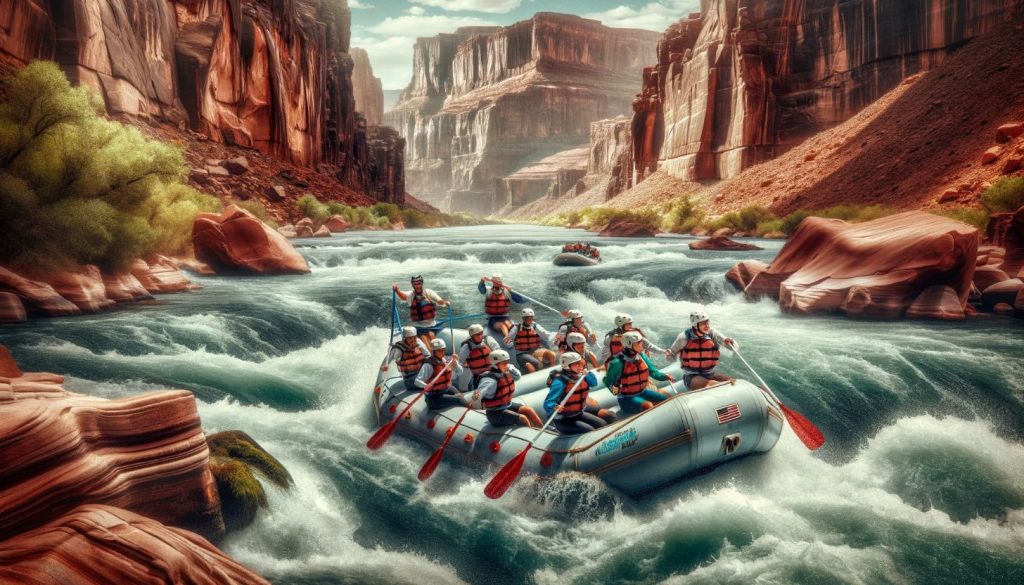 Colorado River whitewater rafting