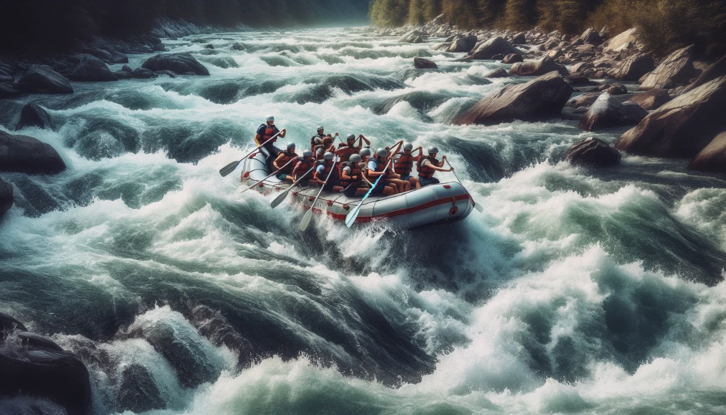 whitewater rafting in the US