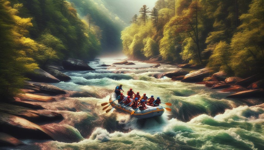 whitewater rafting on the Chattooga River